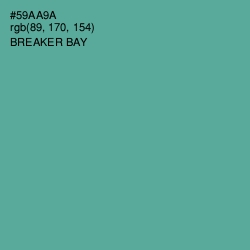 #59AA9A - Breaker Bay Color Image